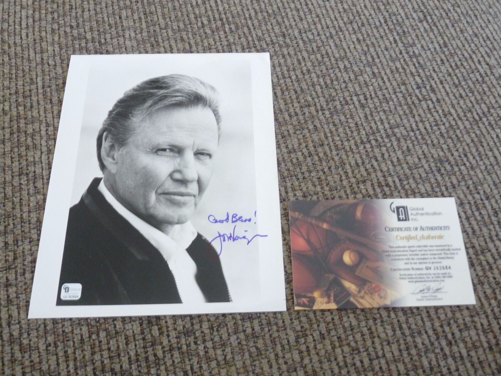 Jon Voight Deliverance Signed Autographed 8x10 Photo Poster painting GAI Global Certified