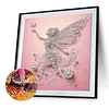 Elegant Girl-Special Shaped Diamond Painting