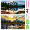 （2-Pack)Beautiful Landscape-Full Round Diamond Painting 70*40CM