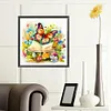 >SALE<5D DIY Full Round Drill Diamond Painting Butterfly Reading Kit Home Decor40x40cm