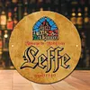 Leffe - Plaques rondes en m&eacute;tal(30*30cm)
