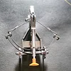Ancient Crossbow MINI Stainless Steel Slingshot Crafts Adult Collection Ornaments Decompression Shooting Small Model Toy