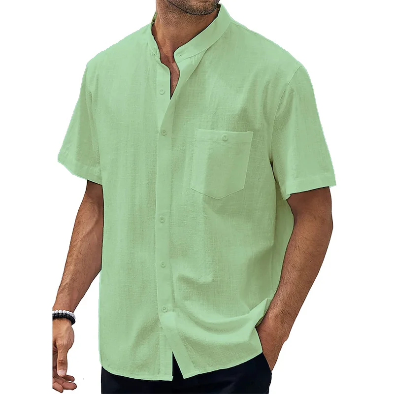 Men's Summer Linen Casual Shirt