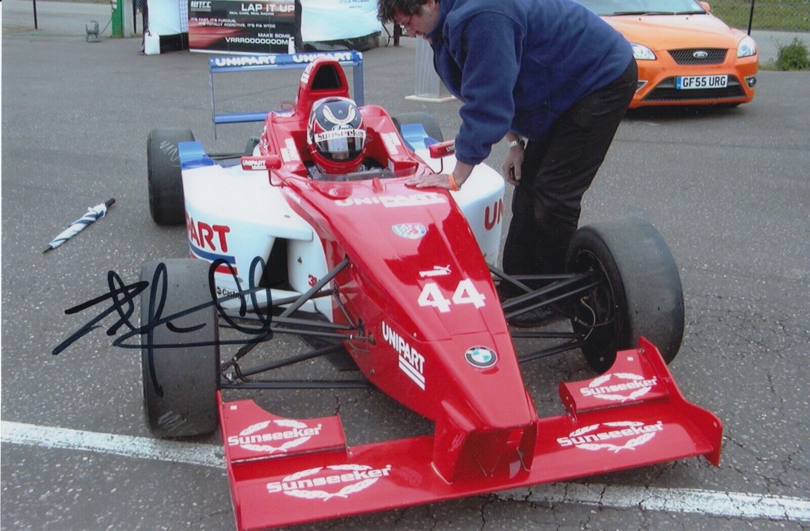 Leo Mansell Hand Signed 9x6 Photo Poster painting - Formula 1 Autograph F1.