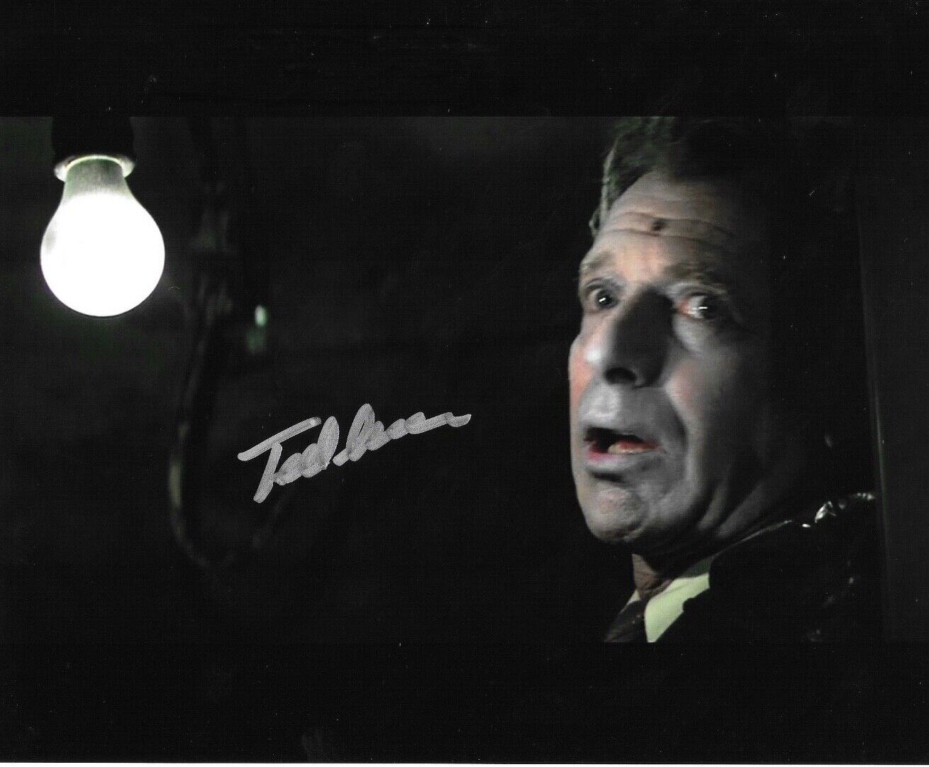 * TED GROSSMAN * signed 8x10 Photo Poster painting * GOONIES * PROOF * COA * 9