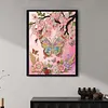 Butterfly Special Shaped 5D DIY Partial Drill Pearl Dot Painting 11.81x15.75Inch Pearl Painting Art Kits Pearl Gem Paintings Picture Arts Craft for Adults Beginners Home Decor