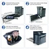 Luggage Travel Cup Holder Free Hand Suitcase Drink Bottle Bag for Travelers