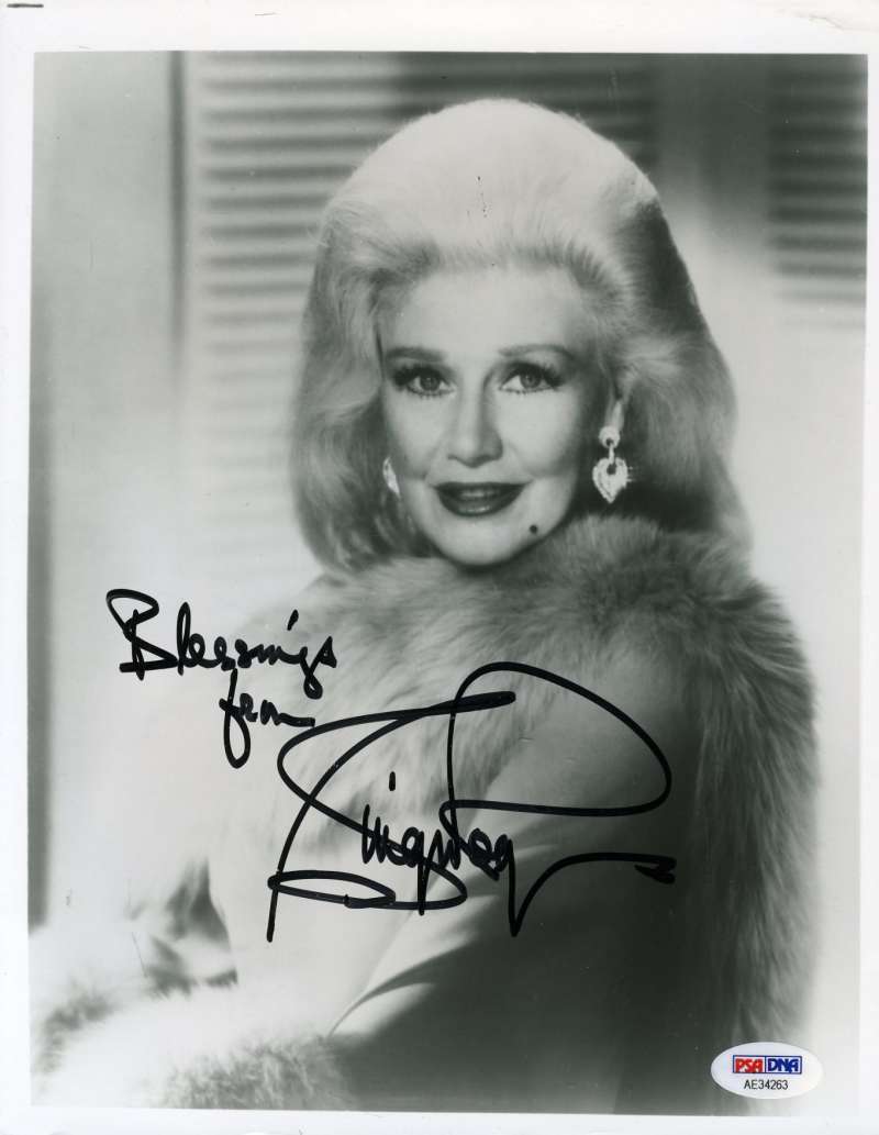 Ginger Rogers Psa Dna Cert Hand Signed Authentic 8x10 Photo Poster painting Autograph