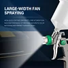 LVLP Spray Gun 600ml Paint Sprayer for Car Furniture Wall DIY (1.3mm)