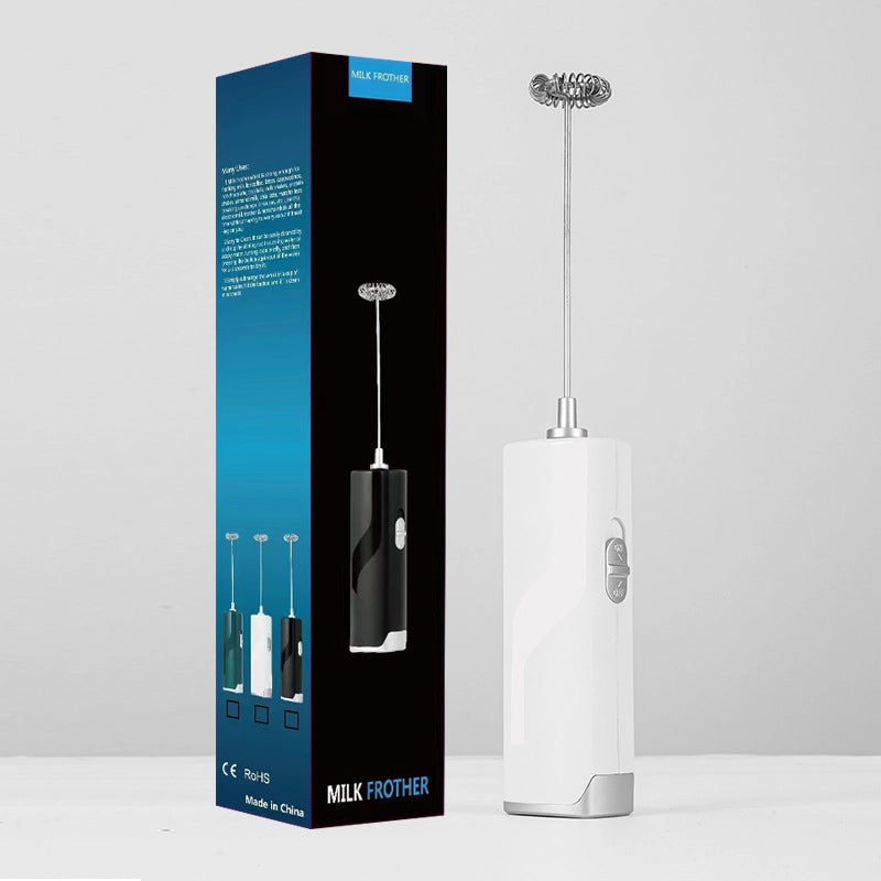 Electric Egg Beater Milk Milk Frother Coffee Frother Handheld Wireless Egg White Cream Cake Mixer