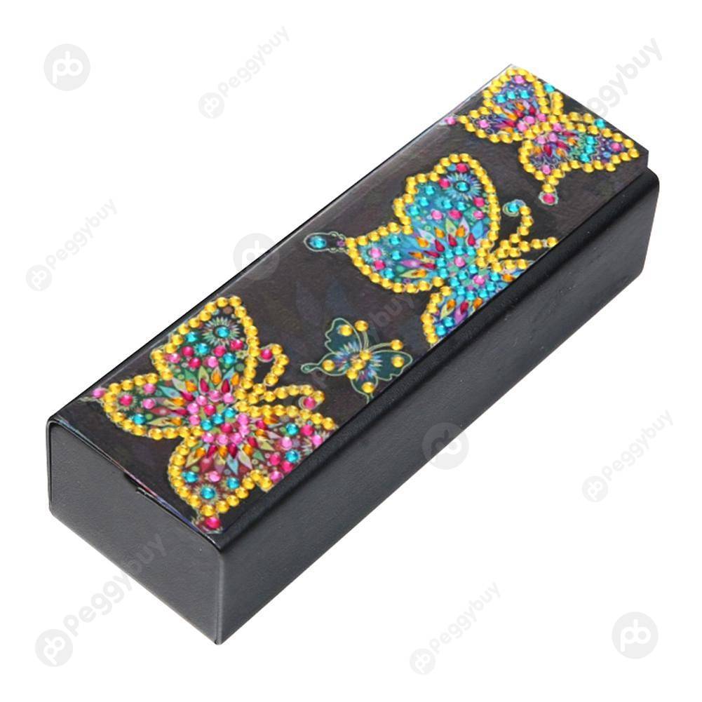 

Butterfly Sunglasses Storage Case-DIY Creative Diamond Storage Box, 501 Original