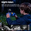 Digital Binoculars with Camera 10X Zoom HD Binoculars with 2.4 Inch IPS Screen Night Vision for Bird Watching and Outdoor Adventures