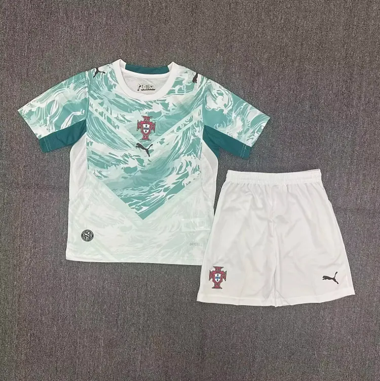 2627 Portugal Away Match - Children's Kit
