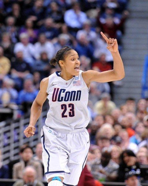 MAYA MOORE UCONN Huskies Glossy 8 x 10 Photo Poster painting Poster