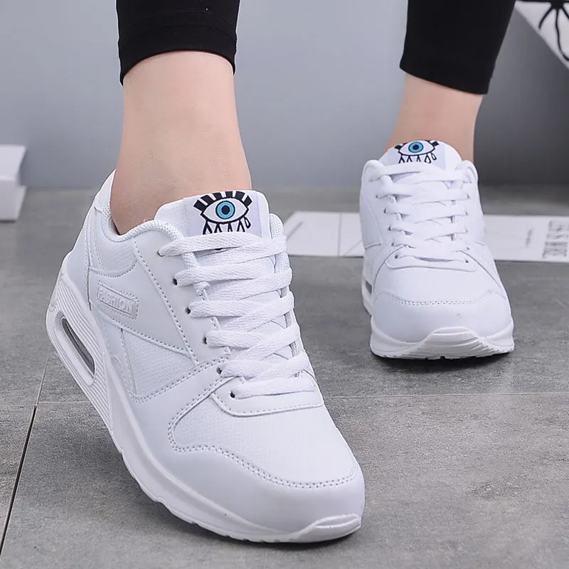 MWY Women Sneakers Schoenen Vrouw Platform Shoes Casual Walking Women Shoes Breathable Lace Up Trainers Vulcanized Shoes