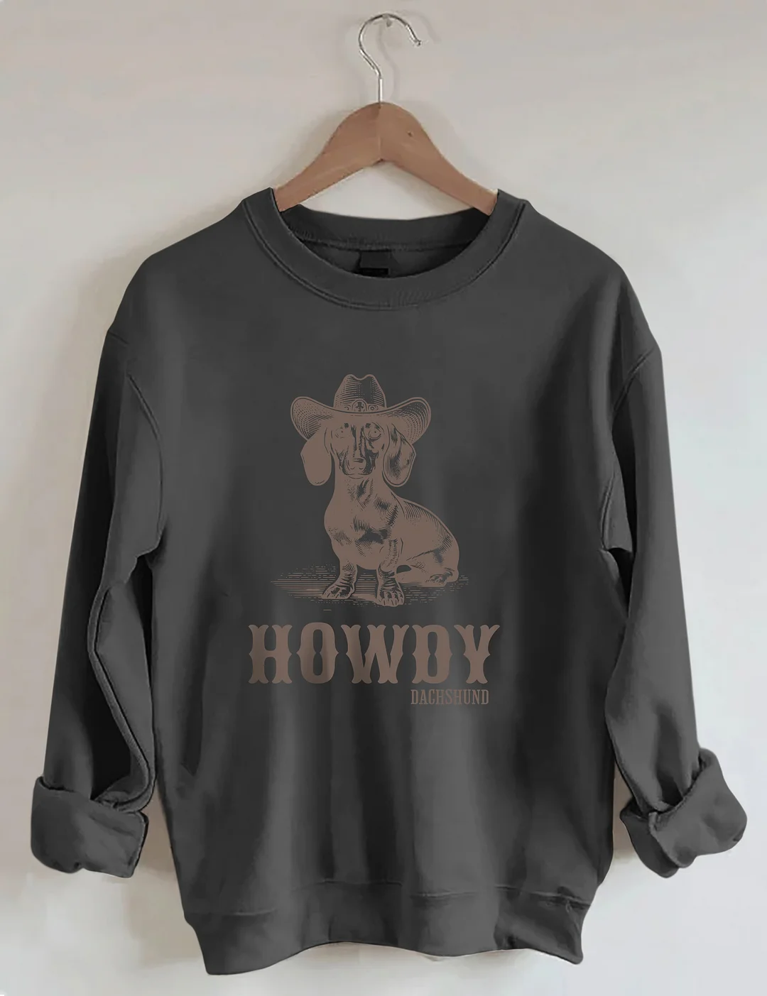 Howdy Dachshund Sweatshirt