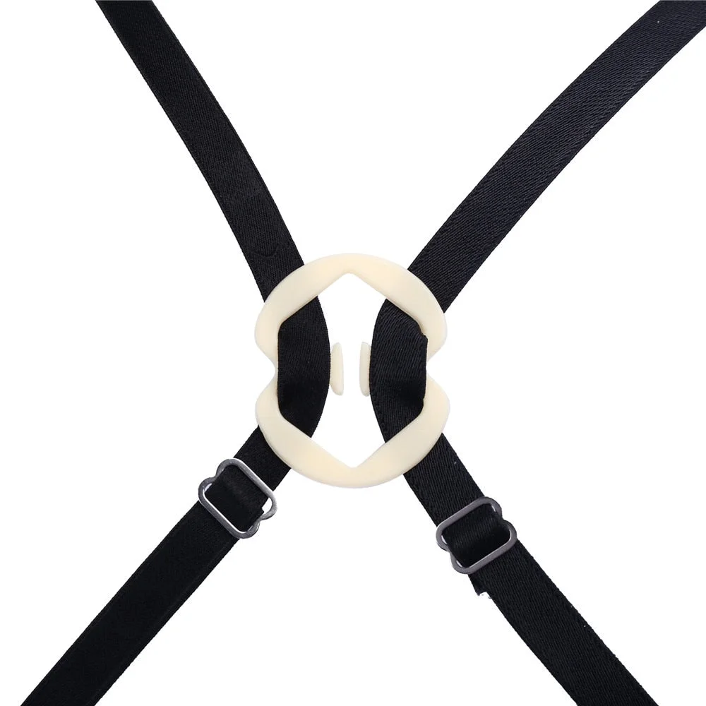 FINETOO 3Pcs/set Hot Sale Fashion Webbing Bra Buckles Shadow-Shaped Underwear Fasteners Bra Clips Strap Holders Invisible Buckle