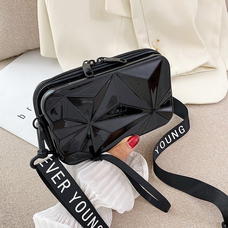 Luxury Hand Bags For Women 2021 New Suitcase Shape Totes Fashion Mini Luggage Bag Women's Branded Trending Famous Clutch Box Bag