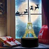 DIY Diamond Painting 7 Color Night Light Lamp Home Decoration Ornament Gift Kit(Eiffel Tower)