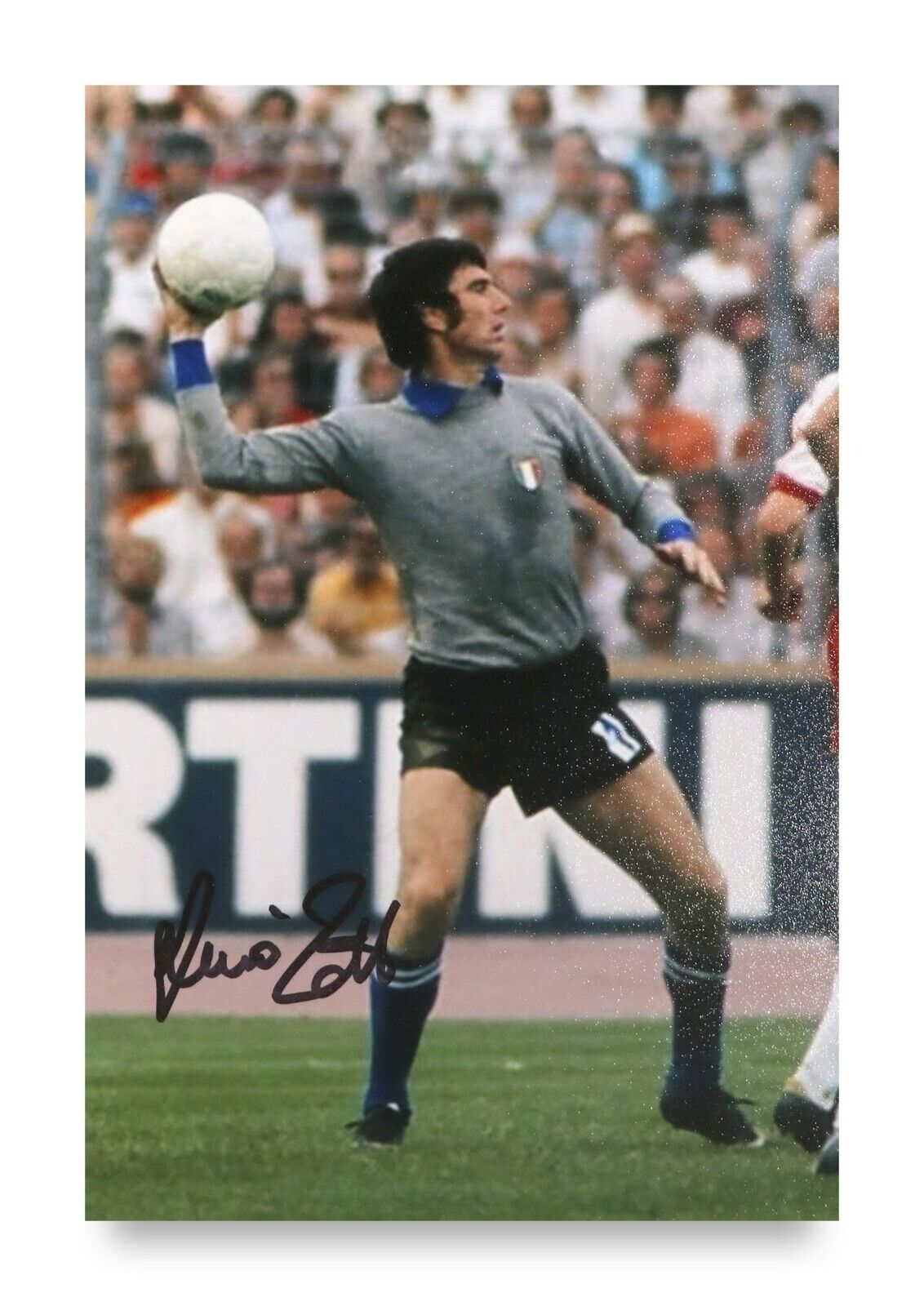 Dino Zoff Signed 6x4 Photo Poster painting Italy Goalkeeper Juventus Autograph Memorabilia + COA