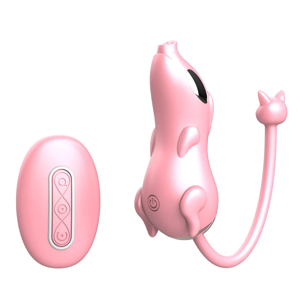 Vavdon - Female Masturbation Vibrator - Clit G-Spot Stimulation Bika Pig Vibrating Eggs - TD-34