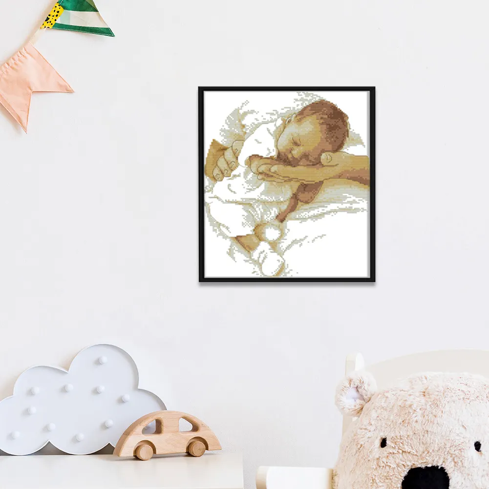 14ct Stamped Cross Stitch - Kid(29*32cm)