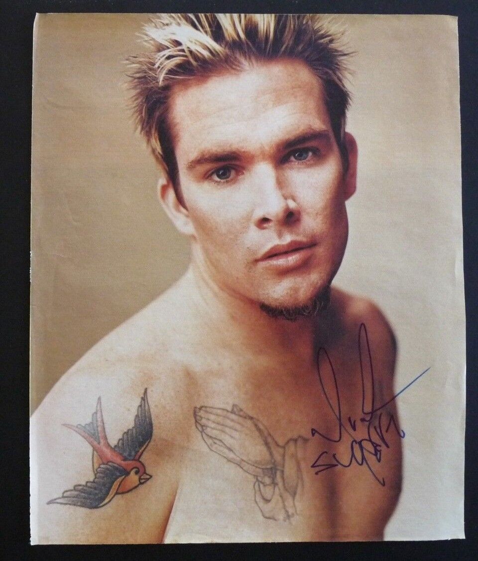 Mark McGrath Sugar Ray Signed Autograph Magazine Page PSA BAS Guaranteed F6