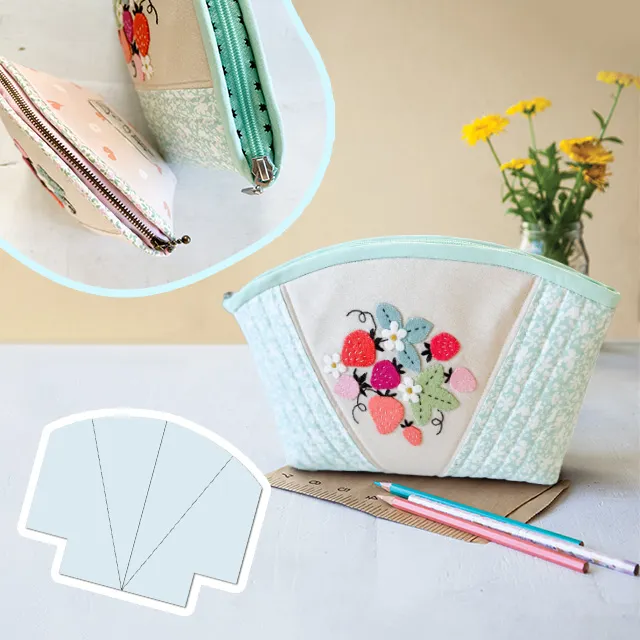 【2022】Clamshell Zipper Pouches Template—With Tutorial