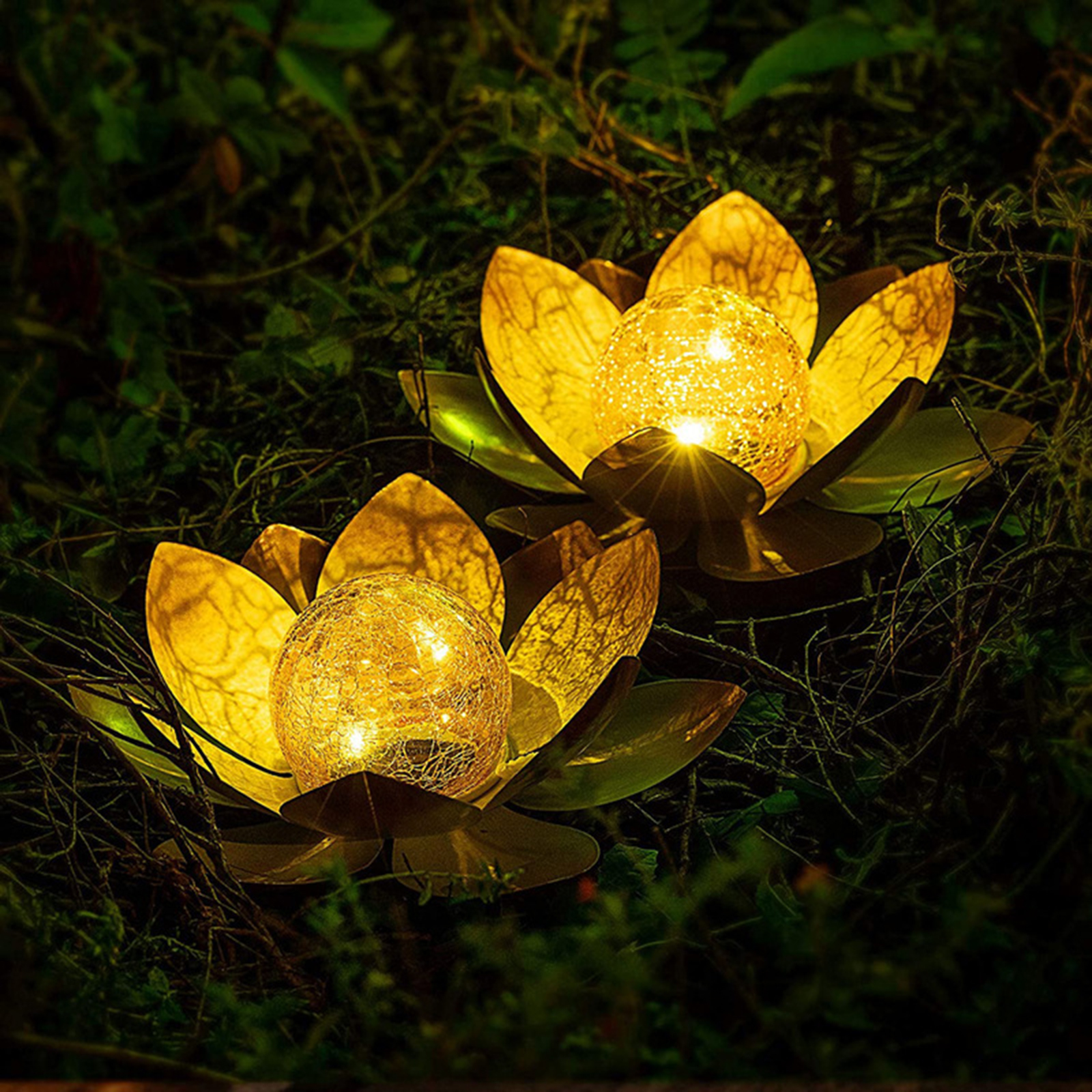 

Lotus Solar Light, Floating Flower Night Lamp for Pond Swimming Pool Garden, 501 Original
