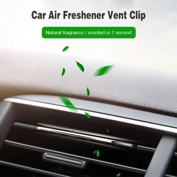 Car Air Vent Solid Perfume with Refill Sticks