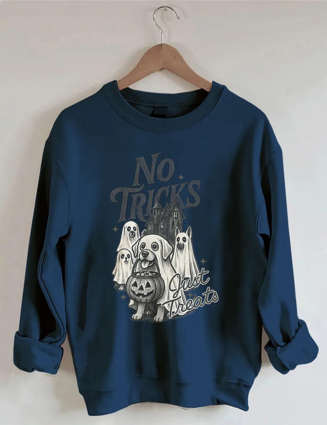 No Tricks Just Treats Sweatshirt