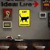 Cat crossing- Vintage Metal Signs(8*12Inch)
