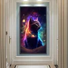 >SALE<5D DIY Full Round Drill Diamond Painting Star Cat Home Decoration (LP525)