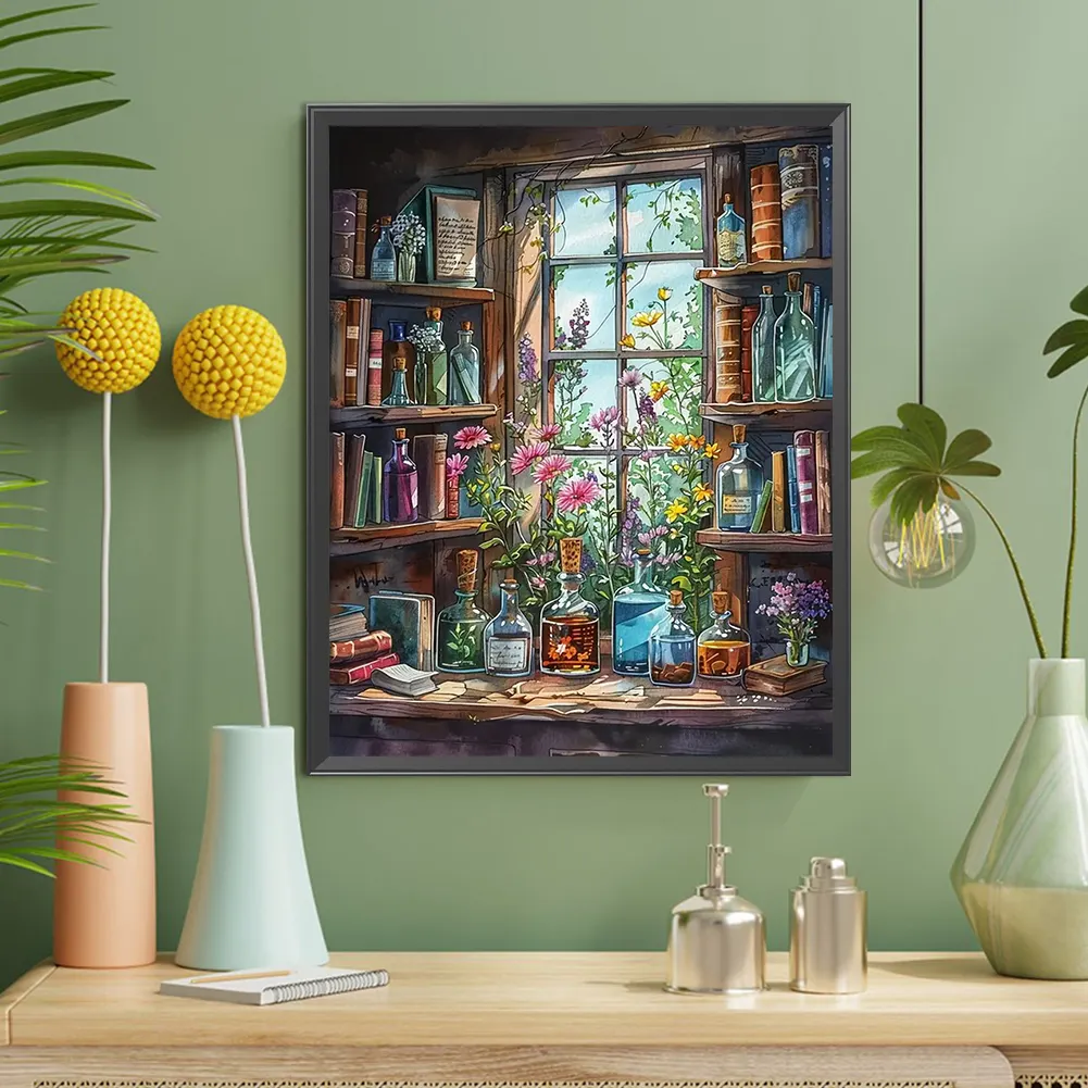 Diamond Painting - Full Round Drill - Plants(Canvas|40*50cm)