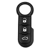 3 Button Flip Remote Key Skin Remote Car Key Pad for Fiat 500 Panda Abarth Punto