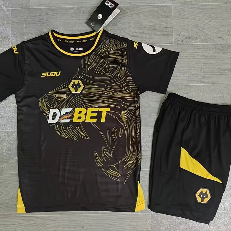 24-25 Kids Wolverhampton Wanderers Away Football Shirt