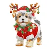 Acryl Weihnachten Hund Katze - 5d DIY Handwerk Ornament