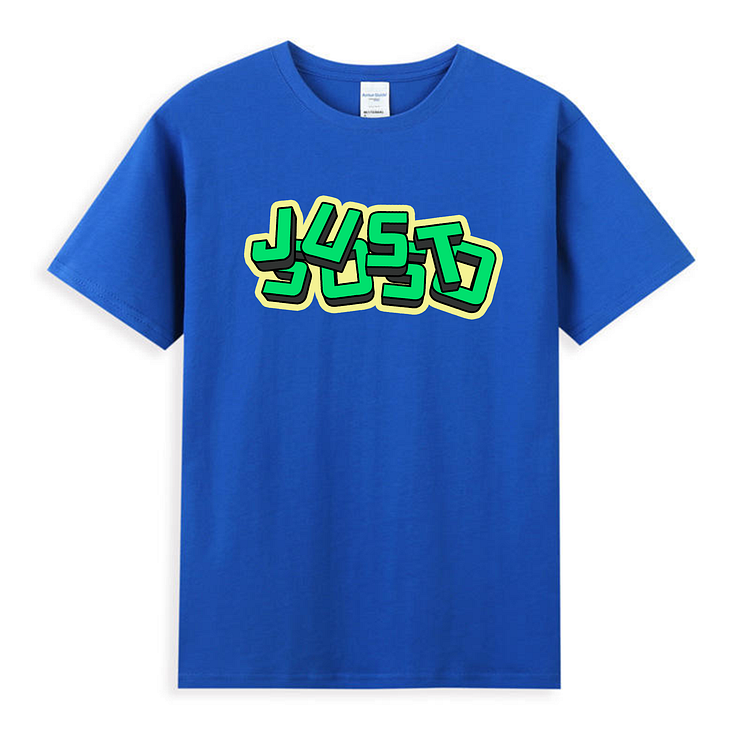 Unisex Just Soso Shirts Sapphire Blue