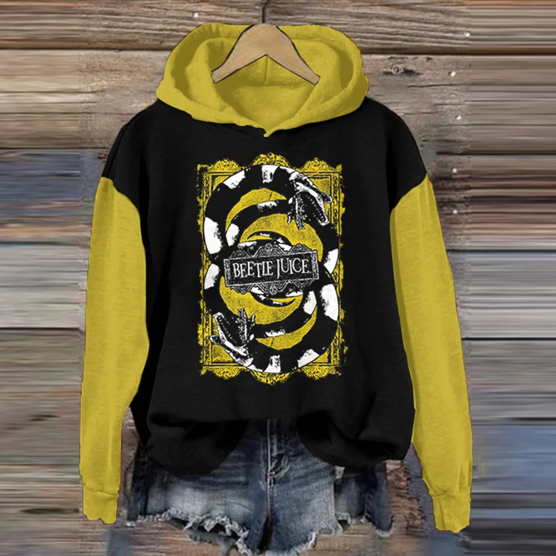 Horror Movie Pattern Women's Sweatshirt
