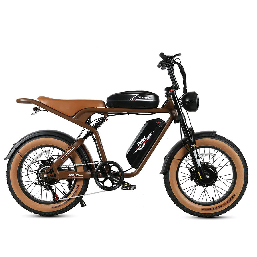 SAMEBIKE M20-III 20" 48V 36AH 2000W Motor 60KM/H Max Speed Motorcycle Style Electric Bicycle