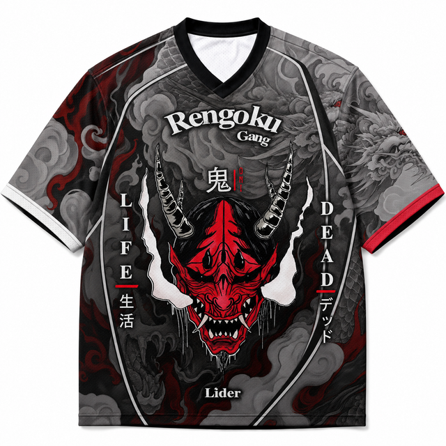 Rengoku Oni Mesh Jersey