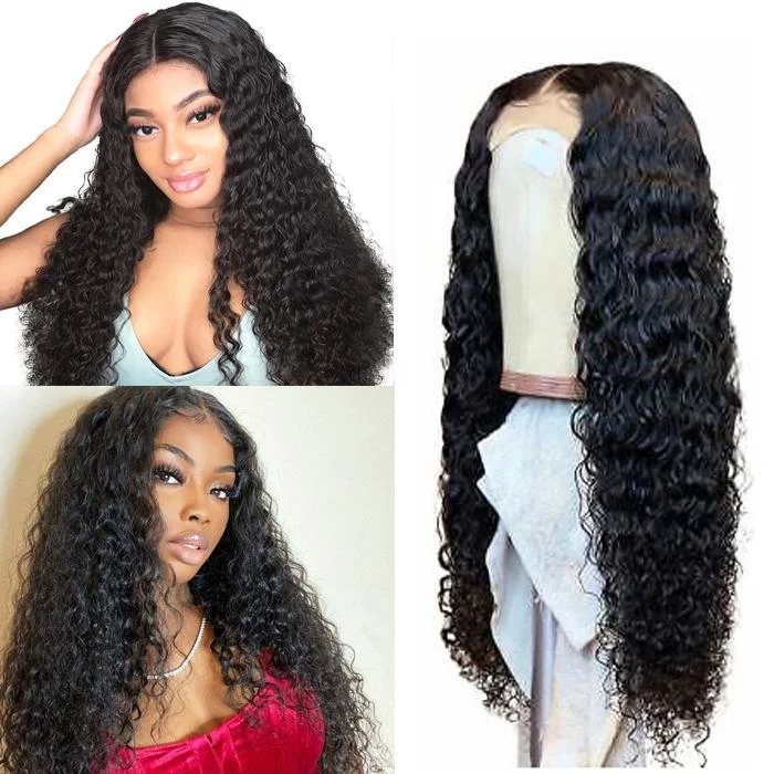 FREE SHIPPING YVONNE Brazilian Curly Hair 5*5 / 6*6 / 13*4 Lace Front Wigs With Baby Hair Around 