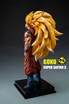 1/4 Scale Super Saiyan 3 Son Goku - Dragon Ball Resin Statue - Two Percent Studio [In Stock]