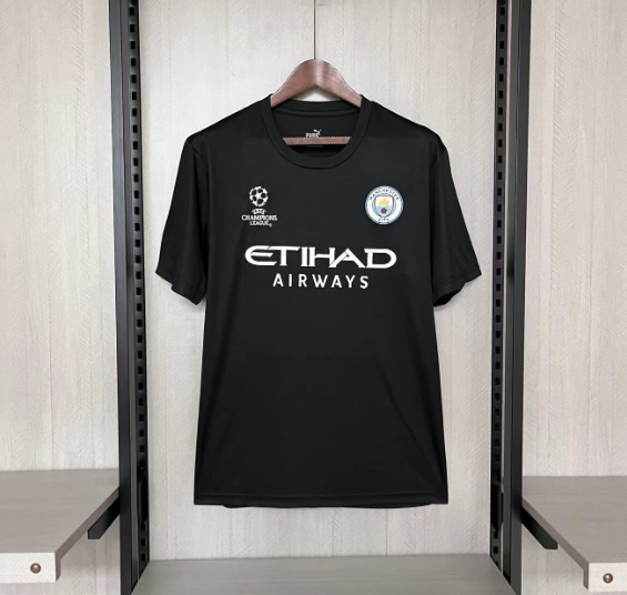 2023/2024 Manchester City Black Football Shirt Thai Quality