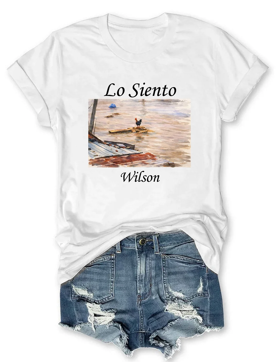 Lo Siento Wilson Rooster T-shirt