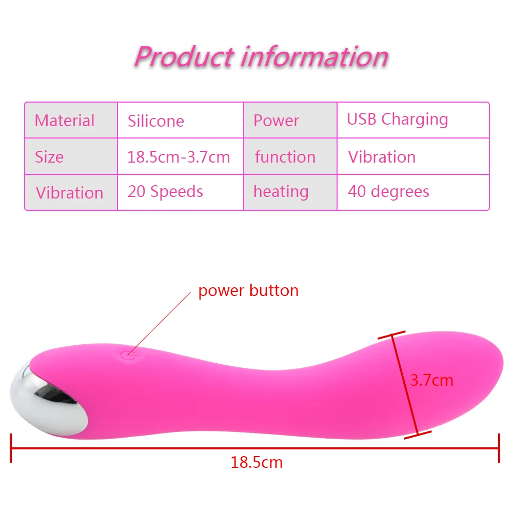 Waterproof Vibrator G Spot Vibrator for Women Strong Vibration Rechargeable Personal Vibrator for Effortless Insertion- Ideal