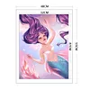 【Limited Stock Sale】Full Embroidery Eco-cotton Thread 11CT Printed Girl Cross Stitch Kit Artwork(2) tapestrymarket