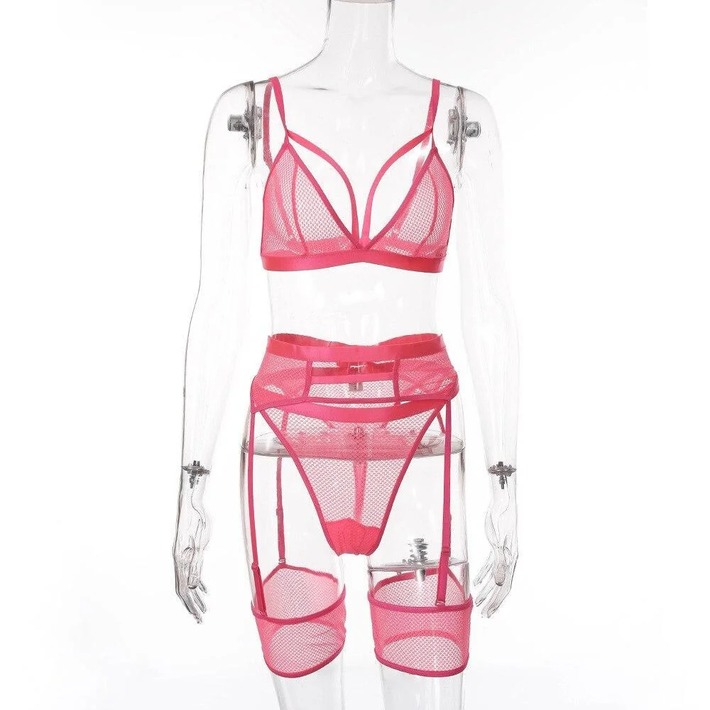 erotic hot lingerie set plus size seamless lingerie sexy lace bra set transparent women underwear 1113-1