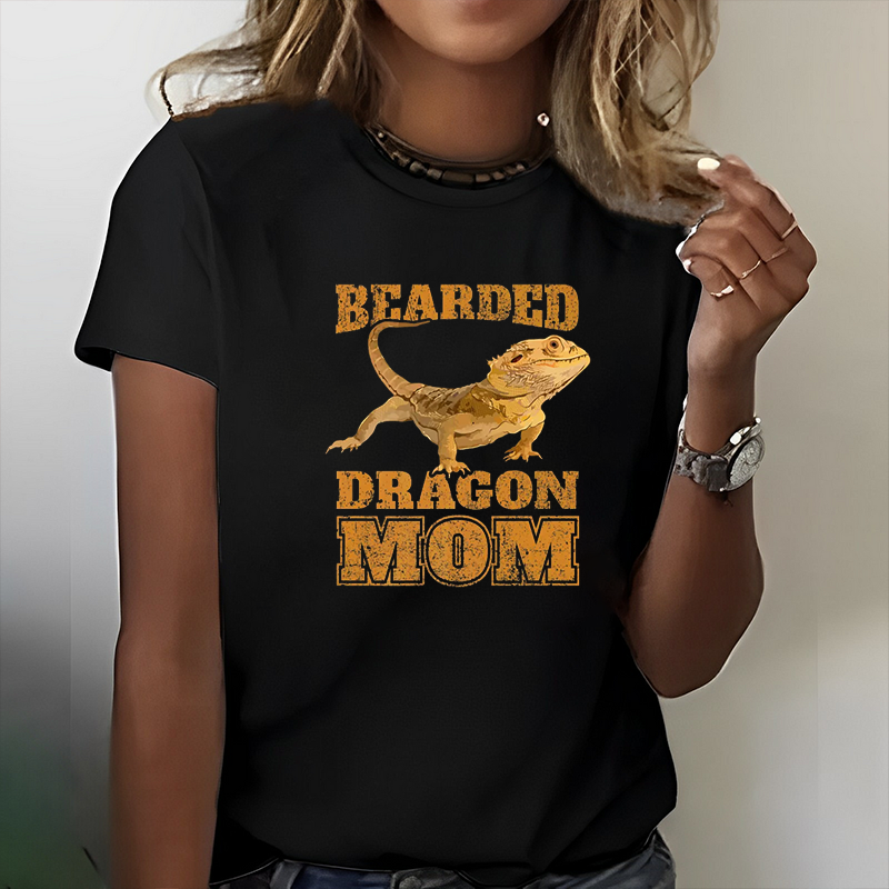 Bearded Dragon Mom T-Shirt ctolen