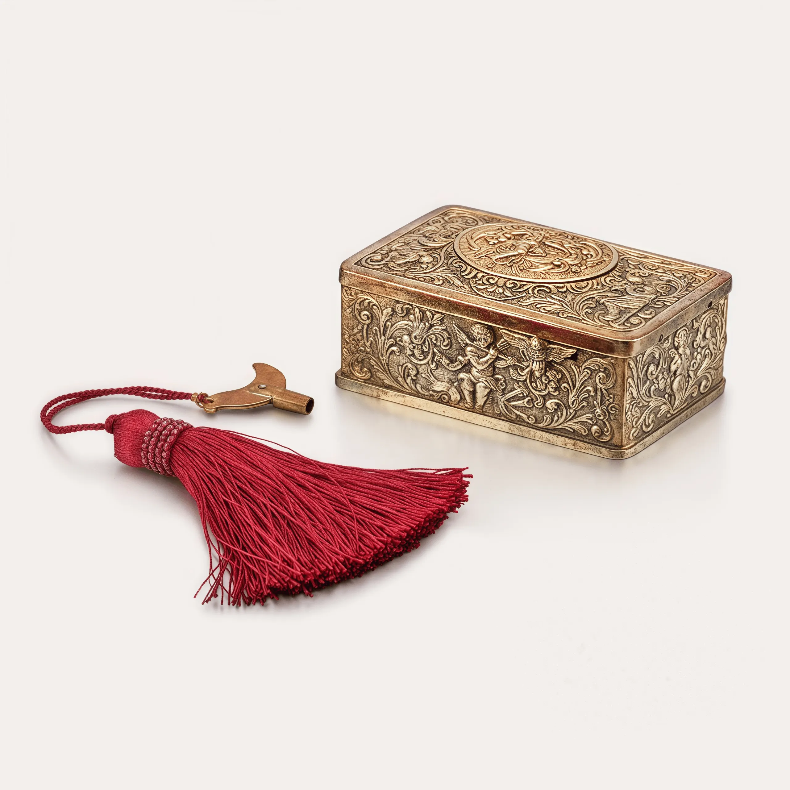 Box and spring key